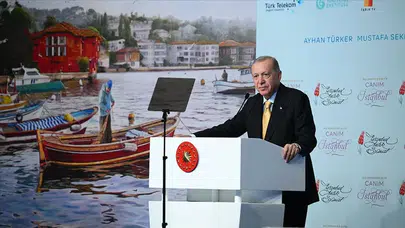 Cumhurbaşkanı Erdoğan: Bugüne kadar İstanbul'un aziz hatırasına ve emanetine gölge düşürmedik, inşallah bundan sonra da emanete sahip çıkacağız