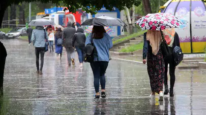 Meteoroloji uyardı: Sağanak yağış bekleniyor