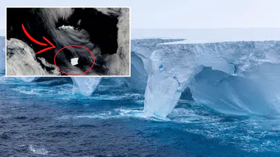 Dünyanın en büyük buzdağı A23a parçalandı