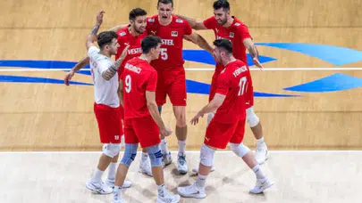 A Milli Erkek Voleybol Takımı, Dünya Şampiyonası'na Japonya galibiyetiyle başladı