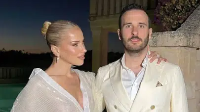 Burcu Esmersoy kocası Nazım Akmandil'i fark etmeden ifşa etti: Çırılçıplak halini paylaşıp hemen sildi