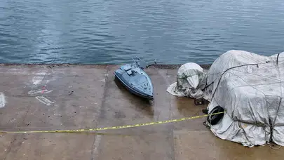 Trabzon’da balıkçılar insansız deniz aracı buldu, liman güvenlik gerekçesiyle kapatıldı