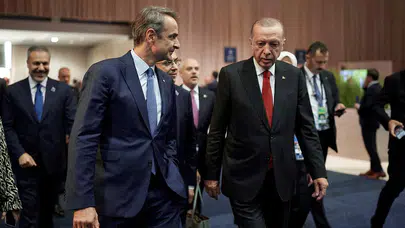 Erdoğan ve Miçotakis bugün New York'ta Türkevi'nde bir araya gelecek
