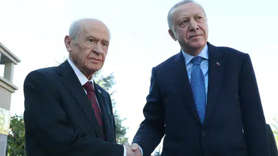 Erdoğan’dan Bahçeli’ye Ankara’daki konutunda ziyaret