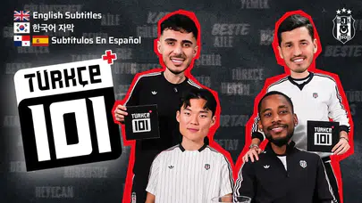 Beşiktaş'ın yıldızları Hyeon-gyu Oh ve Amir Murillo'nun kahkaha dolu Türkçe 101 Plus kapışması