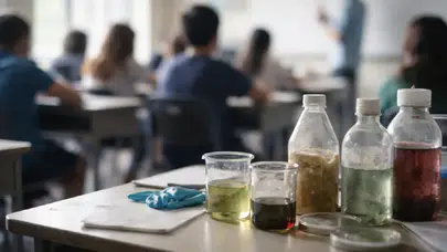 “Virüs üretme” akımı okullara sıçradı: Öğrenciler dışkı ve çöp karıştırıyor