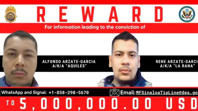 ABD, Sinaloa Karteli yöneticileri Meksikalı iki kardeşin başına 10 milyon dolar ödül koydu