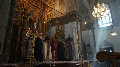 Anadolu'nun ilk kilisesinde tarihi Miçing ayini gerçekleştirildi