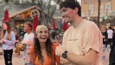 Ebru Şahin’den eşi Cedi Osman'a esprili gönderme: “Aşkım ben buradayım korkma”