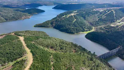Sağanak yağışlar barajlara nefes aldırdı: İstanbul barajlarında doluluk oranı yüzde 58 seviyesine ulaştı
