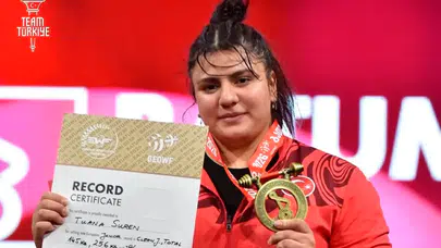 Tuana Süren’den Avrupa rekoruyla gelen bronz madalya