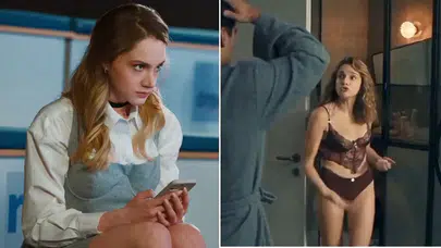 Bize Bi’şey Olmaz dizisinde Miray Daner’in cesur sahnesi dikkat çekti