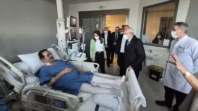 Kılıçdaroğlu’ndan Tatlıses’e hastanede geçmiş olsun ziyareti