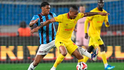 Trabzonspor evinde havlu attı: Şampiyonluk hayalleri Göztepe maçında son buldu