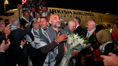 Sumud Filosu aktivistleri İstanbul’da: 59 kişi yurda döndü