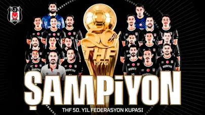 Hentbolda 50. Yıl Federasyon Kupası Beşiktaş’ın oldu