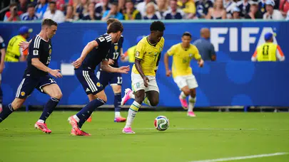 Vinicius Junior şov yaptı: Brezilya İskoçya’yı 3-0 yendi, C Grubu lideri oldu