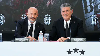 Beşiktaş'ta Vincenzo Italiano dönemi resmen başladı