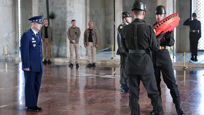 ABD Genelkurmay Başkanı Dan Caine, NATO Zirvesi kapsamında Anıtkabir’i ziyaret etti