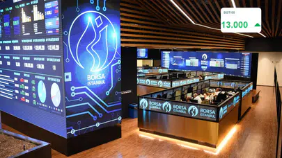 BIST 100 endeksi 13.000 puanı aşarak tüm zamanların rekorunu kırdı