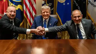 Trump’tan Aliyev ve Paşinyan’a teşekkür: Bölgede artık refah ve barış var