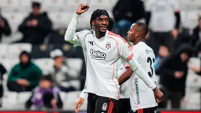 Beşiktaş, Türkiye Kupası'nda Keçiörengücü'nü 3 golle geçti