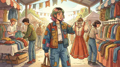 Z kuşağının modada tercihi "ikinci el"