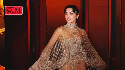 Ödül töreninde Arapça konuşan Hande Erçel gündem oldu