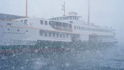 Şehir Hatları'ndan duyuru: İstanbul'da vapur seferlerine iptal kararı