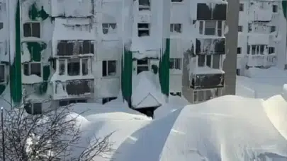 Kamçatka’da kar felaketi: Kar 4. kata ulaştı, 2 kişi hayatını kaybetti