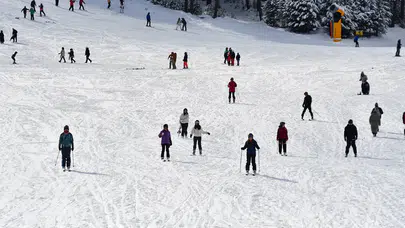 Sömestir tatili kayak merkezlerine yaradı, Sarıkamış’ta oteller tamamen doldu