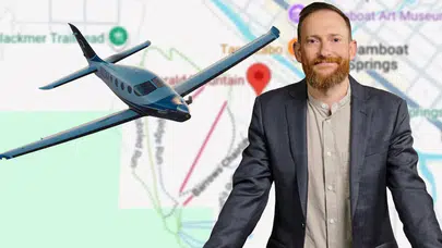 ABD'de uçak faciası: Milyarderleri taşıyan özel jet dağa çakıldı