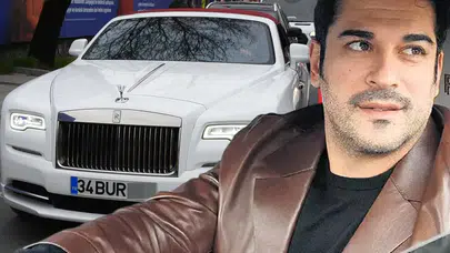 Burak Özçivit'in 50 milyonluk yeni oyuncağı: Rolls-Royce ile Etiler turu