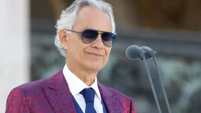 Andrea Bocelli İstanbul’a geliyor: Tüpraş Stadyumu’nda unutulmaz konser