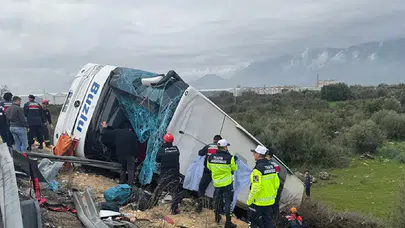 Tekirdağ–Antalya seferini yapan yolcu otobüsü devrildi: Çok sayıda ölü ve yaralı var