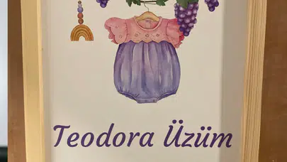 Kızına Teodora Üzüm ismini veren baba gündem oldu: Teodora ne demek, anlamı ne?