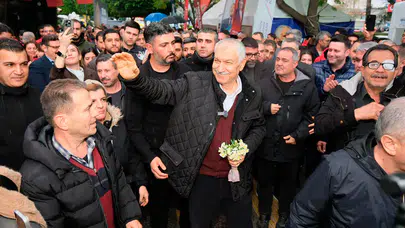 Zeydan Karalar'dan 'Adalet Çadırı'na teşekkür ziyareti