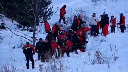 Palandöken Dağı'nda çığ düşmesiyle ilgili soruşturma başlatıldı