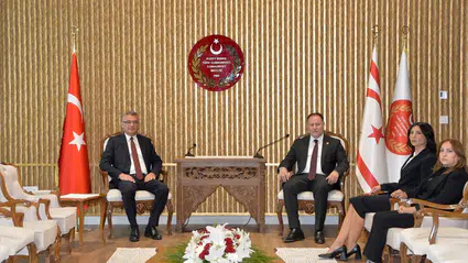 KKTC Cumhurbaşkanı Tufan Erhürman ant içti
