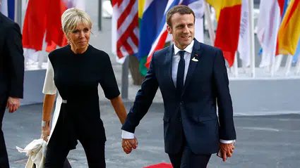 Fransa'da First Lady Brigitte'in erkek olduğunu iddia eden paylaşımlara dava