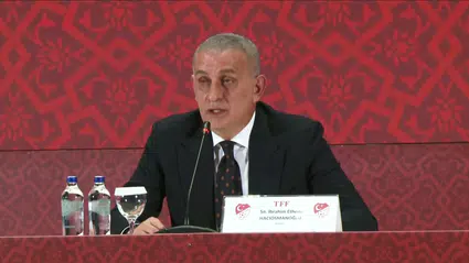 TFF Başkanı Hacıosmanoğlu: "Profesyonel liglerde 571 aktif hakemin 371'inin bahis hesabı var"