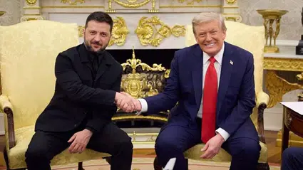 Zelenski ve Trump Beyaz Saray’da bir araya geldi: Savaşın sonlandırılması masada
