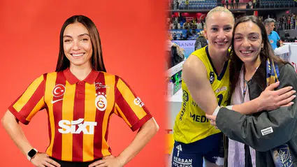 Aşk takım değiştirtti: Merve Dizdar Galatasaray formasını çıkardı, Fenerbahçe tribününe geçti!