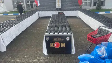 Binlerce silah parçası yüklü yolcu otobüsü İstanbul’a giderken yakalandı