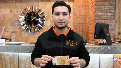 Bu olay sadece bir Kayserilinin başına gelebilirdi: 50 euro bahşiş veren turist parasını geri istedi