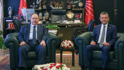 CHP Genel Başkanı Özgür Özel, YSK Başkanı Ahmet Yener ile TBMM’de görüştü