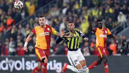 Fenerbahçe ile Galatasaray’ın nefes kesen derbisi 1-1 sona erdi