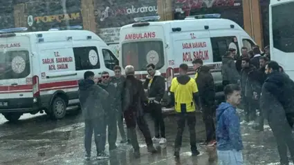 Fenerbahçe ve Amedspor taraftarları arasında kavga çıktı: Yaralılar var
