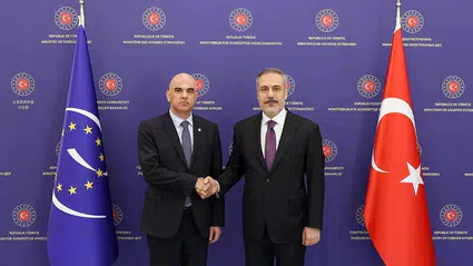 Hakan Fidan, Avrupa Konseyi Genel Sekreteri Berset ile görüştü