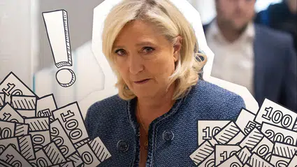 Le Pen, hakkındaki siyasi yasak kararına İmamoğlu'nu öne sürerek itiraz etti